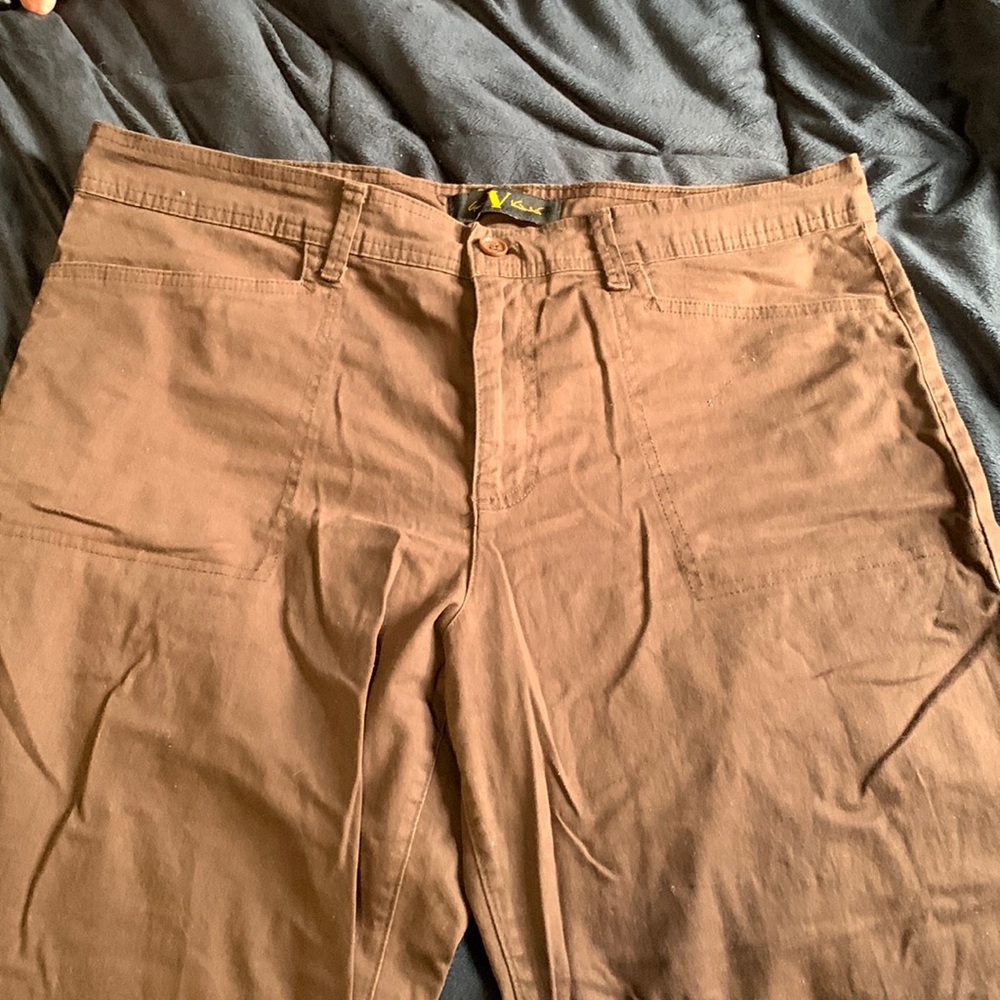 Deep brown pants size 16